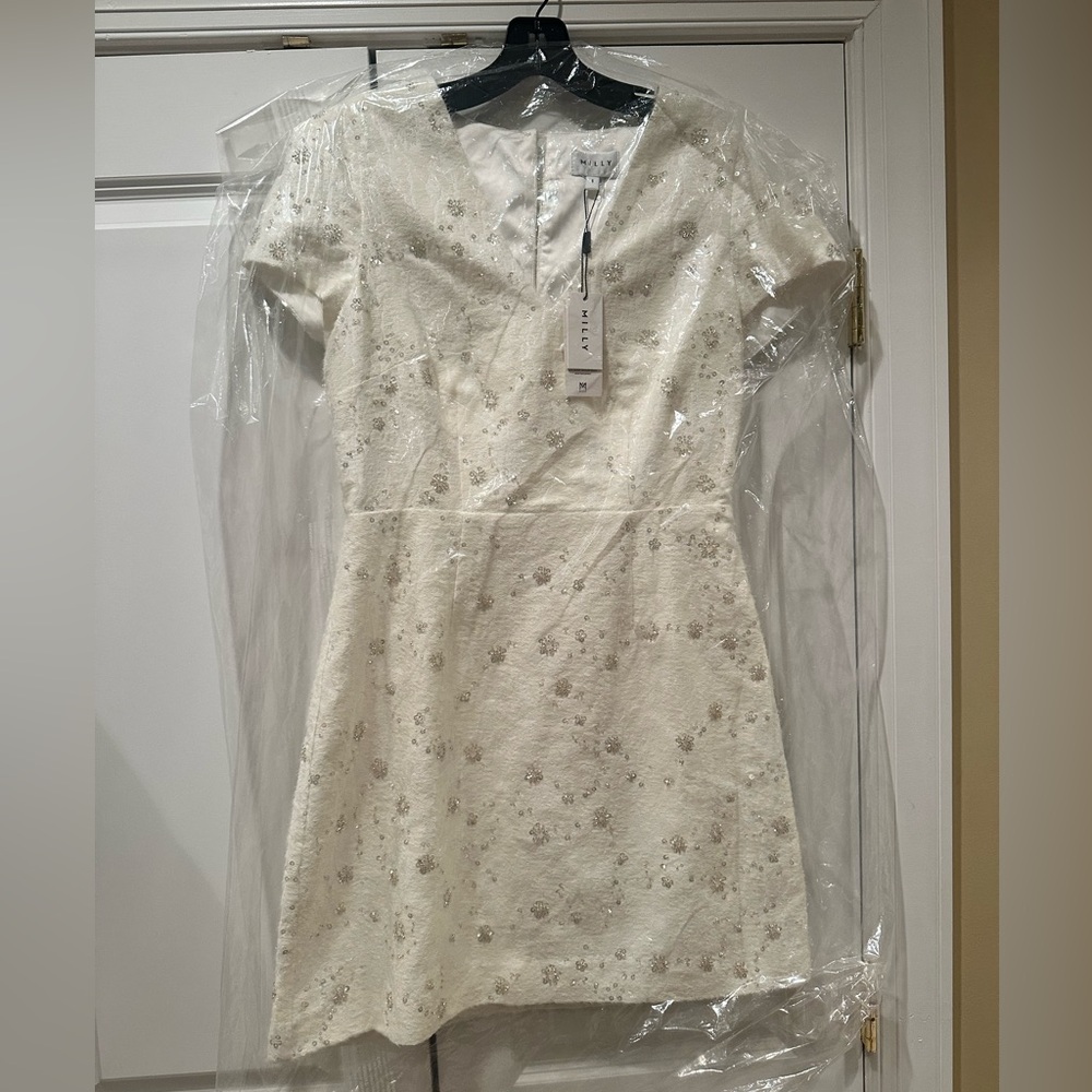 NWT Milly Atalie Beaded Dress